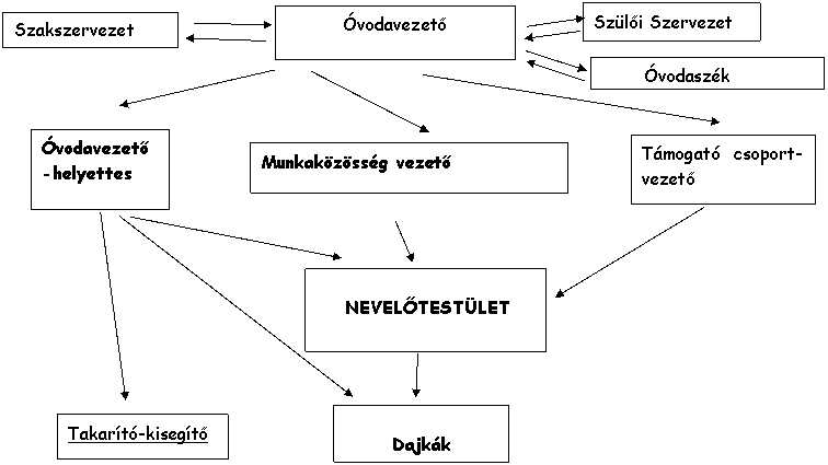 irányítási  szerkezet